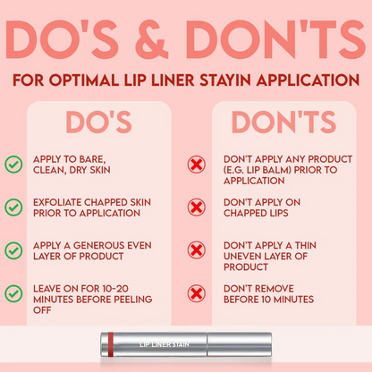 Lair® Peel Off Lip Liner Stain